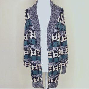 Ecote Retro Open Front Cardigan